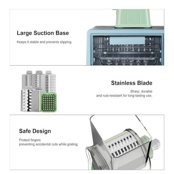 NEW IN BOX TEKINOR MULTI-FUNCTIONAL VEGETABLE CUTTER - Picture 9 of 9